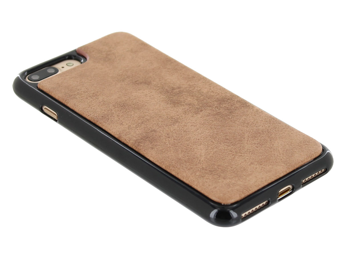 Smartphone Wallet met Magnet iPhone 8+/7+ hoesje Bruin