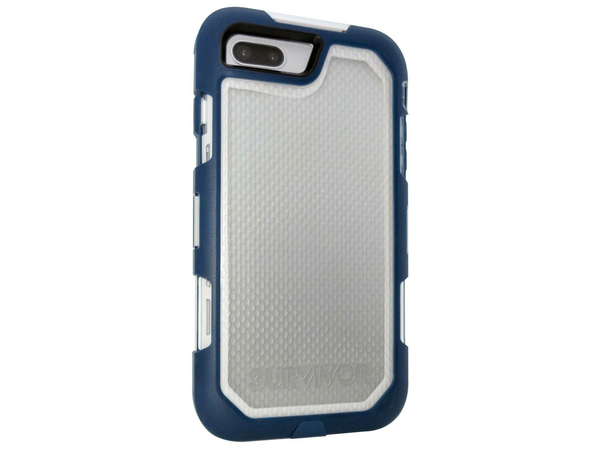 Griffin Survivor Extreme Case Blue - iPhone 8+/7+ hoesje
