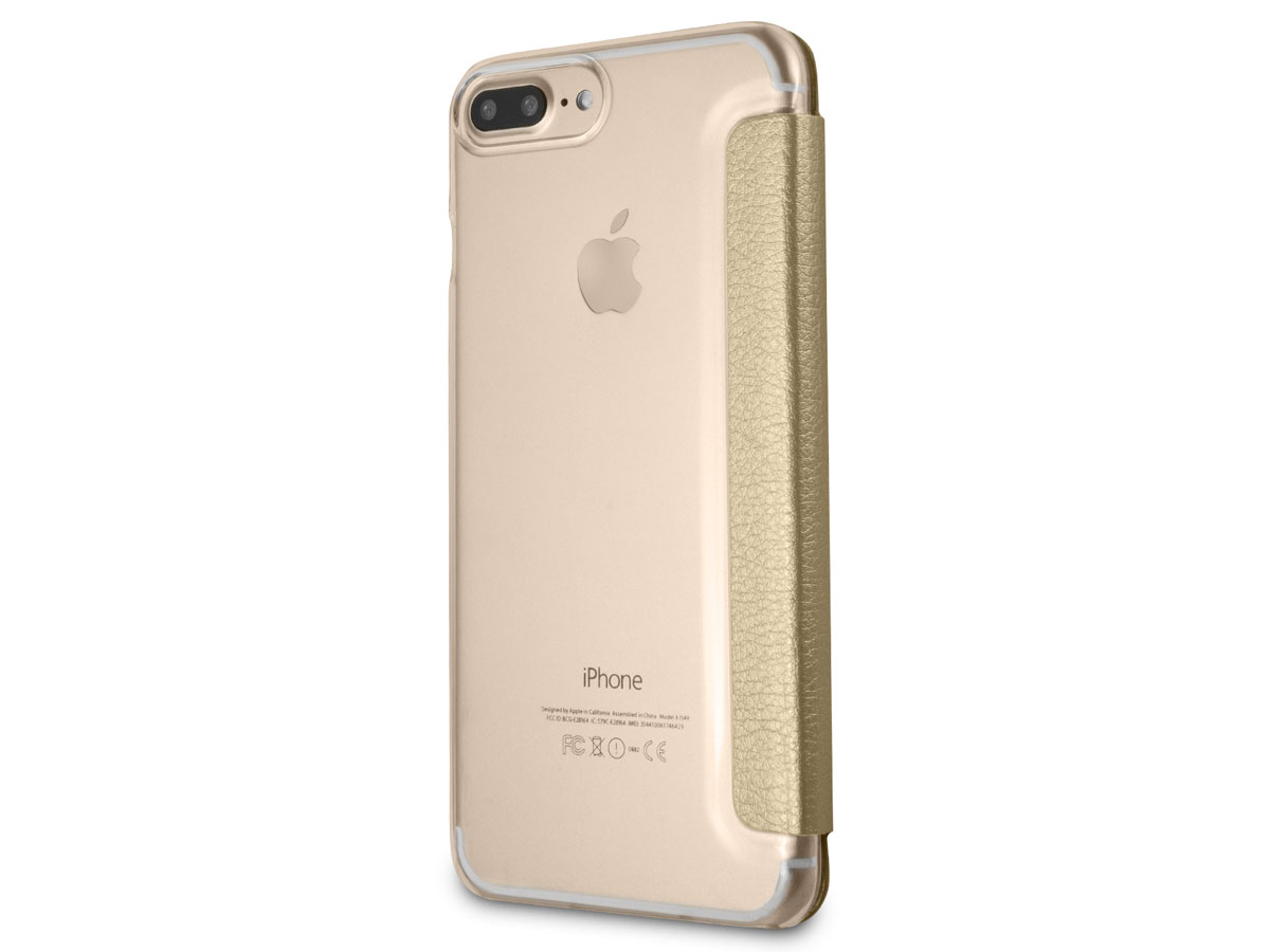 Guess Iridescent Book Goud - iPhone 8+/7+/6+ hoesje