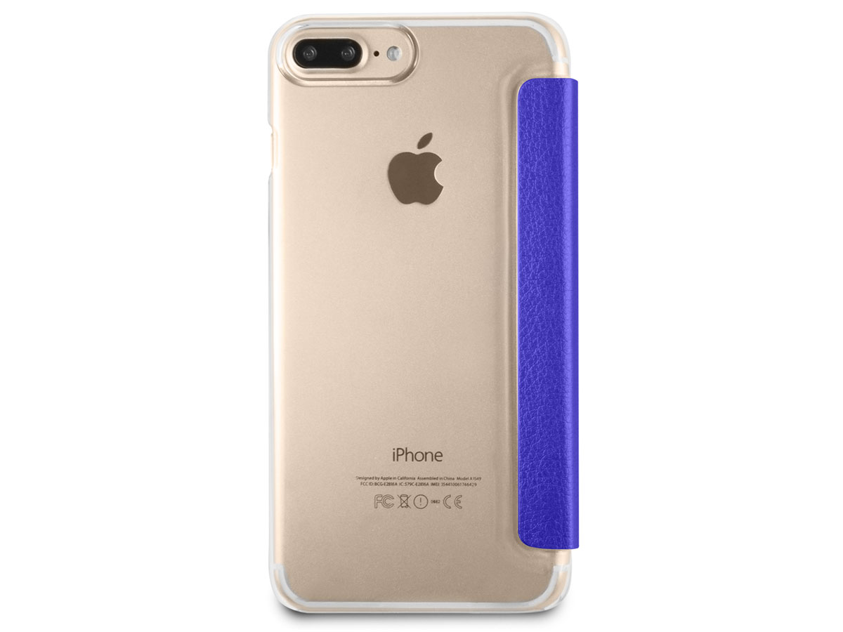 Guess Iridescent Book Blauw - iPhone 8+/7+/6+ hoesje