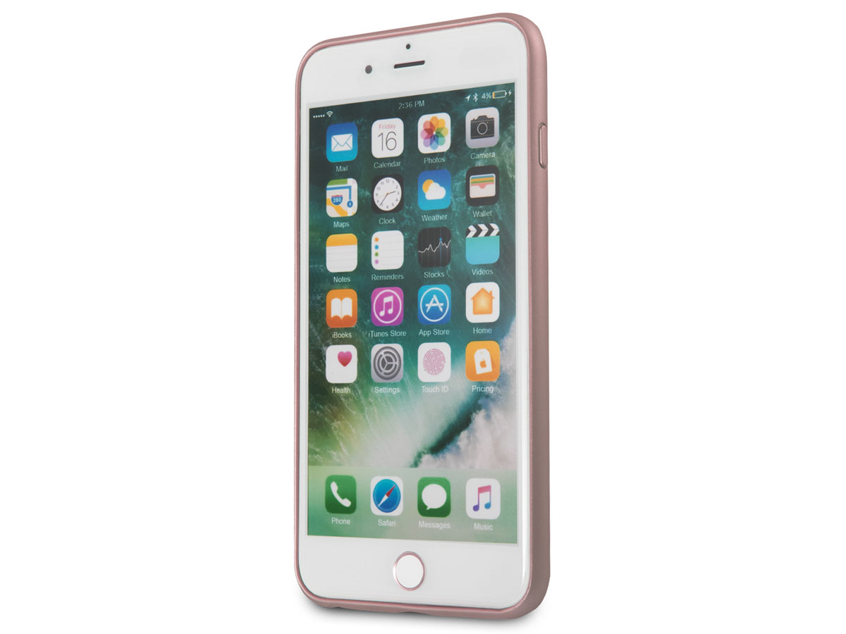 Guess Iridescent Case Rosé - iPhone 8+/7+/6+ hoesje