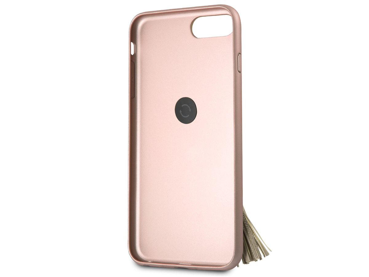 Guess Tassel iRing Case Rosé - iPhone 8+/7+/6+ hoesje