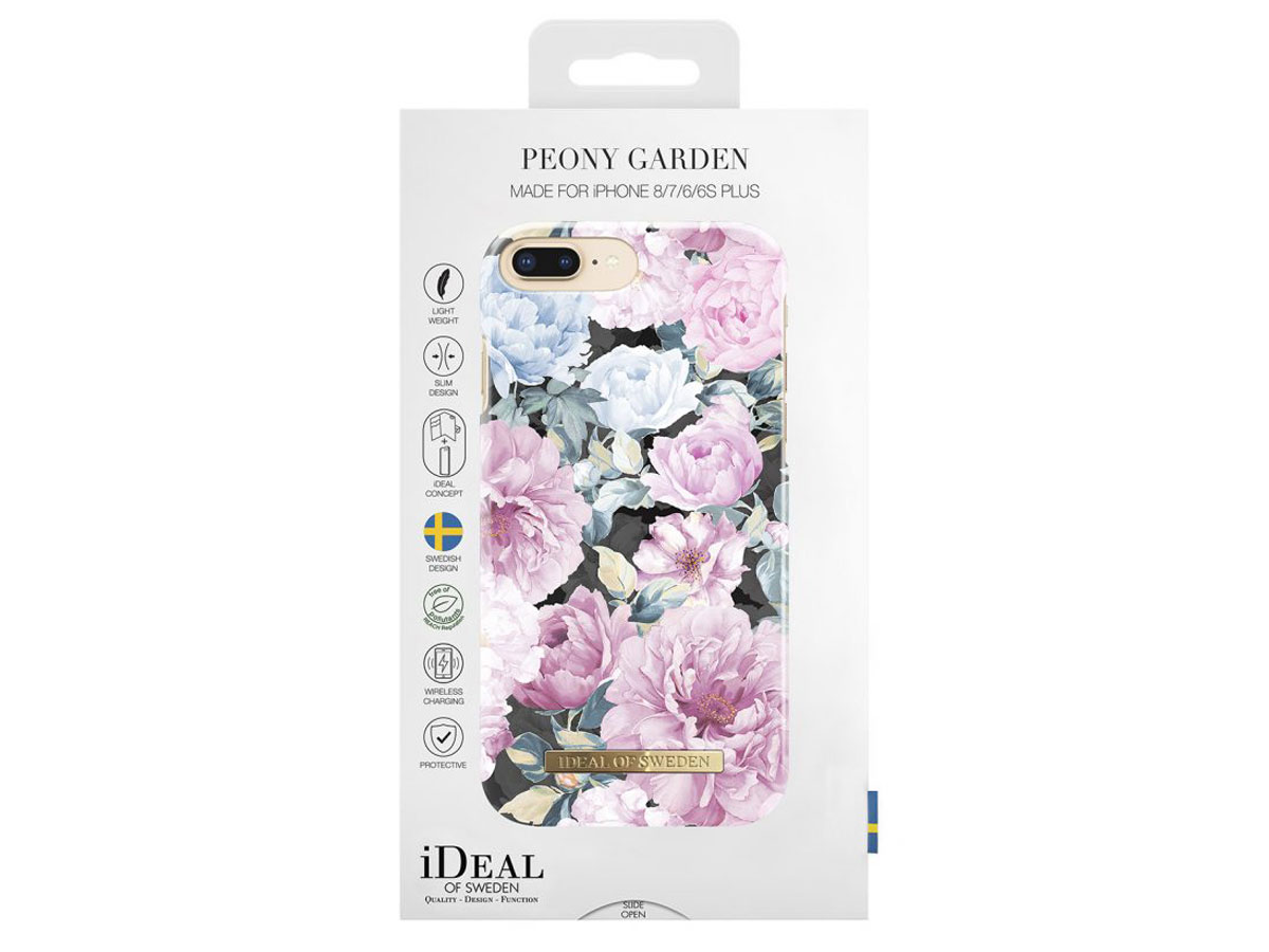 iDeal of Sweden Peony Garden Case voor iPhone 8+/7+/6+