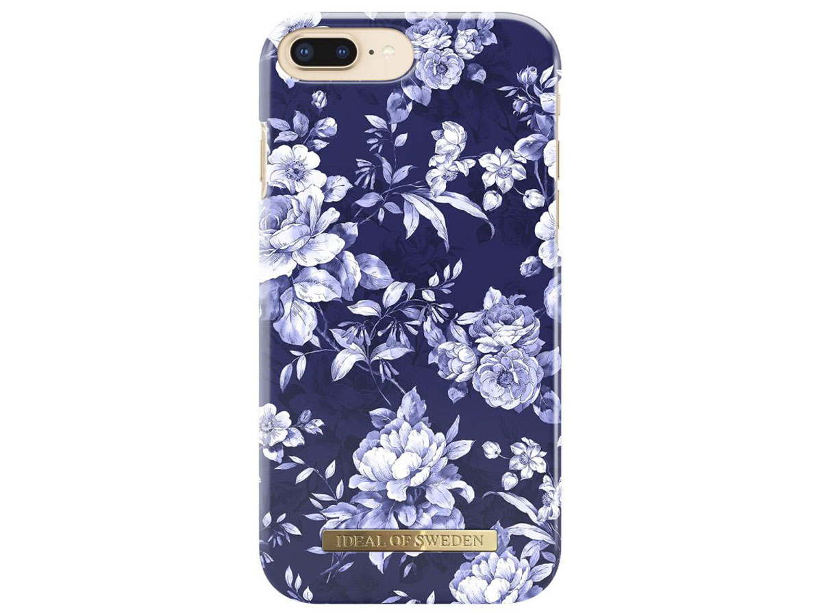 iDeal of Sweden Sailor Blue Bloom voor iPhone 8+/7+/6+