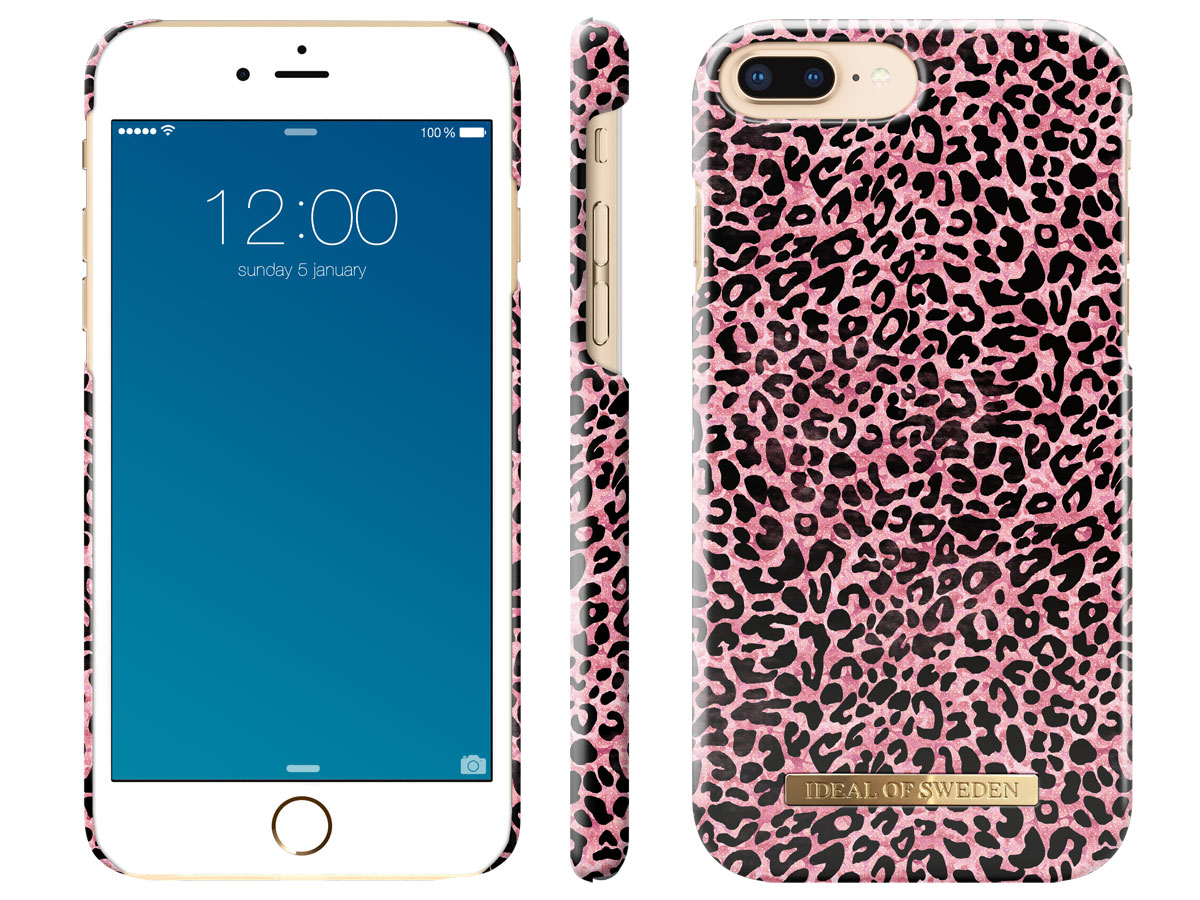 iDeal of Sweden Case Lush Leopard - iPhone 8+/7+/6+ hoesje