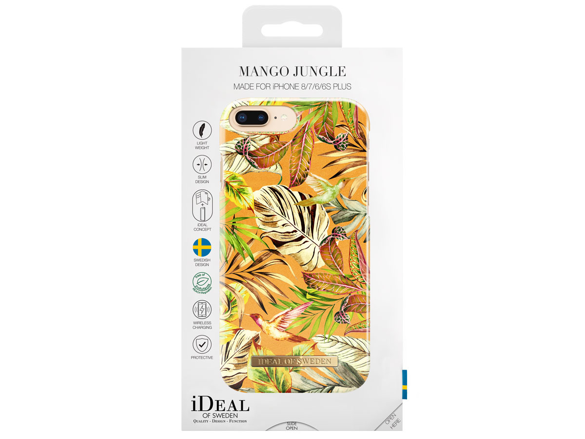 iDeal of Sweden Case Mango Jungle - iPhone 8+/7+/6+ hoesje