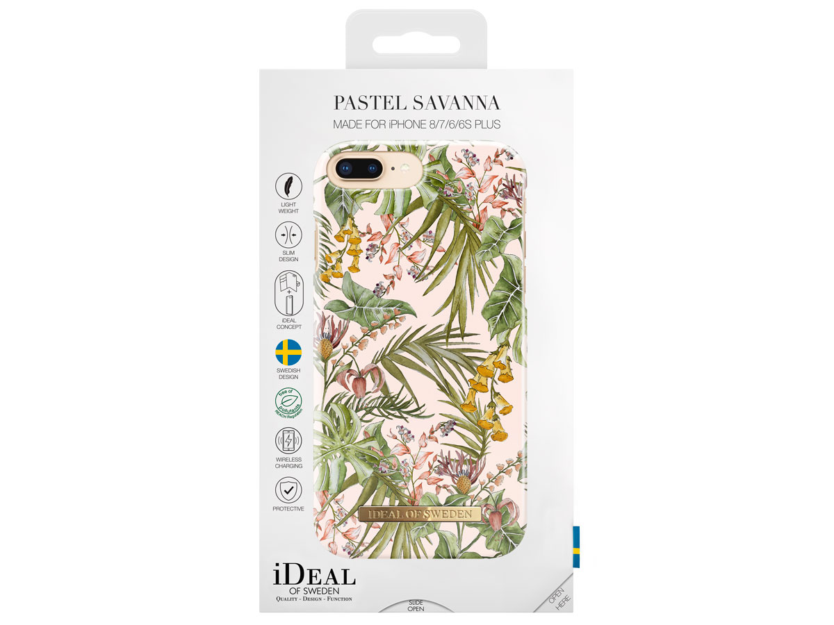 iDeal of Sweden Case Pastel Savanna - iPhone 8+/7+/6+ hoesje