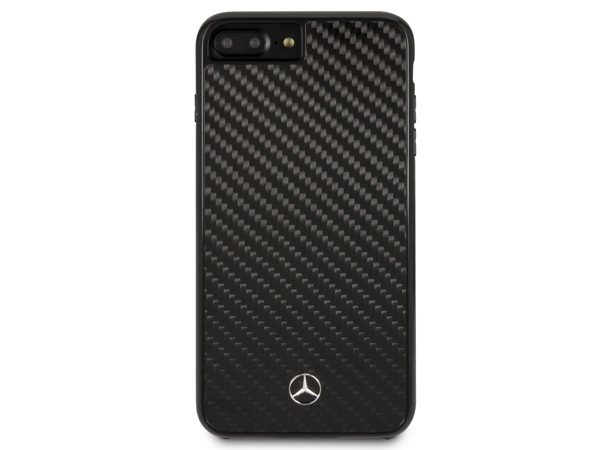 Mercedes-Benz Carbon Case - iPhone 8+/7+/6+ hoesje