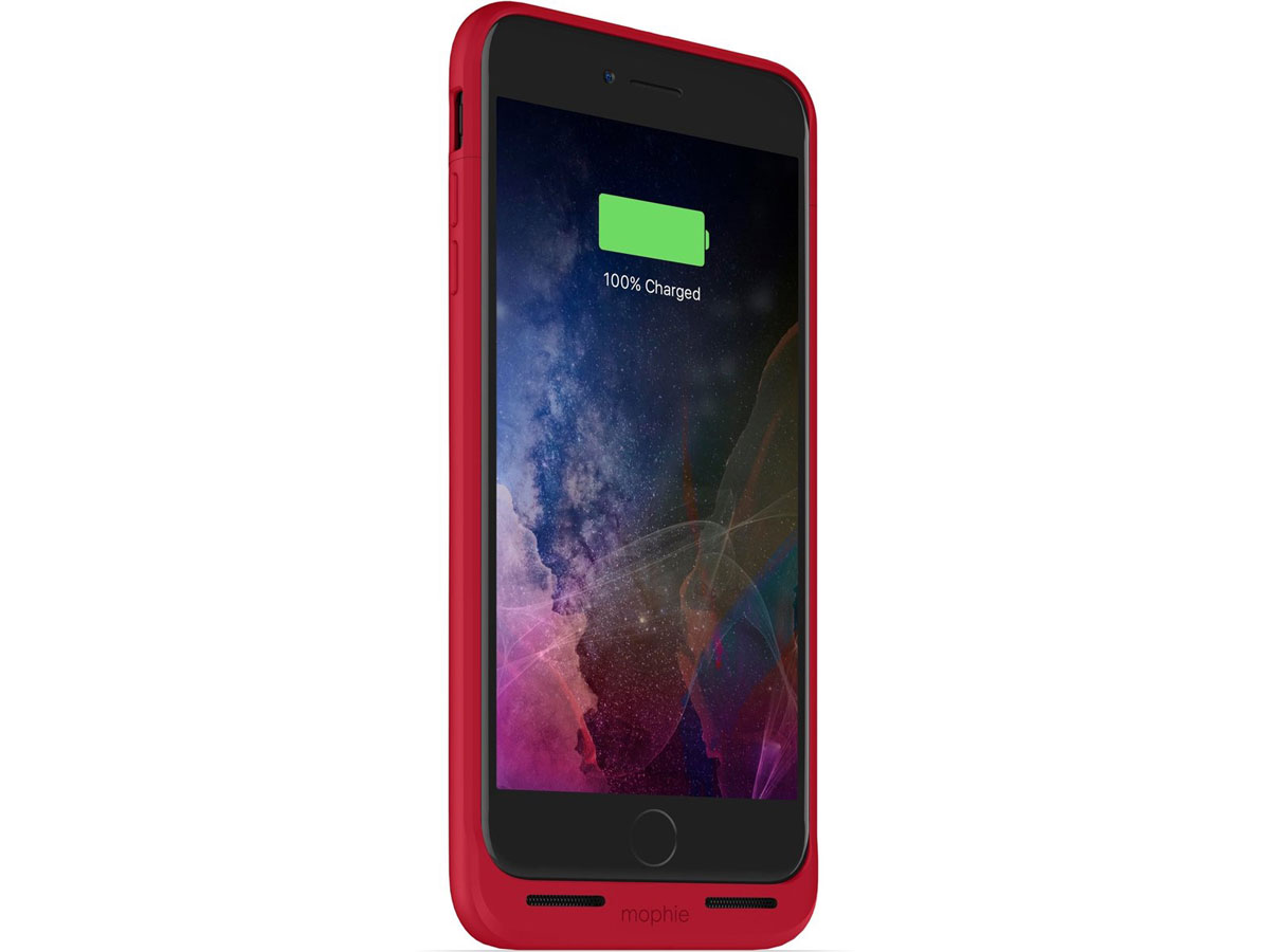 Mophie Juice Pack Air Wireless Rood - iPhone 8+/7+ Hoesje Accu