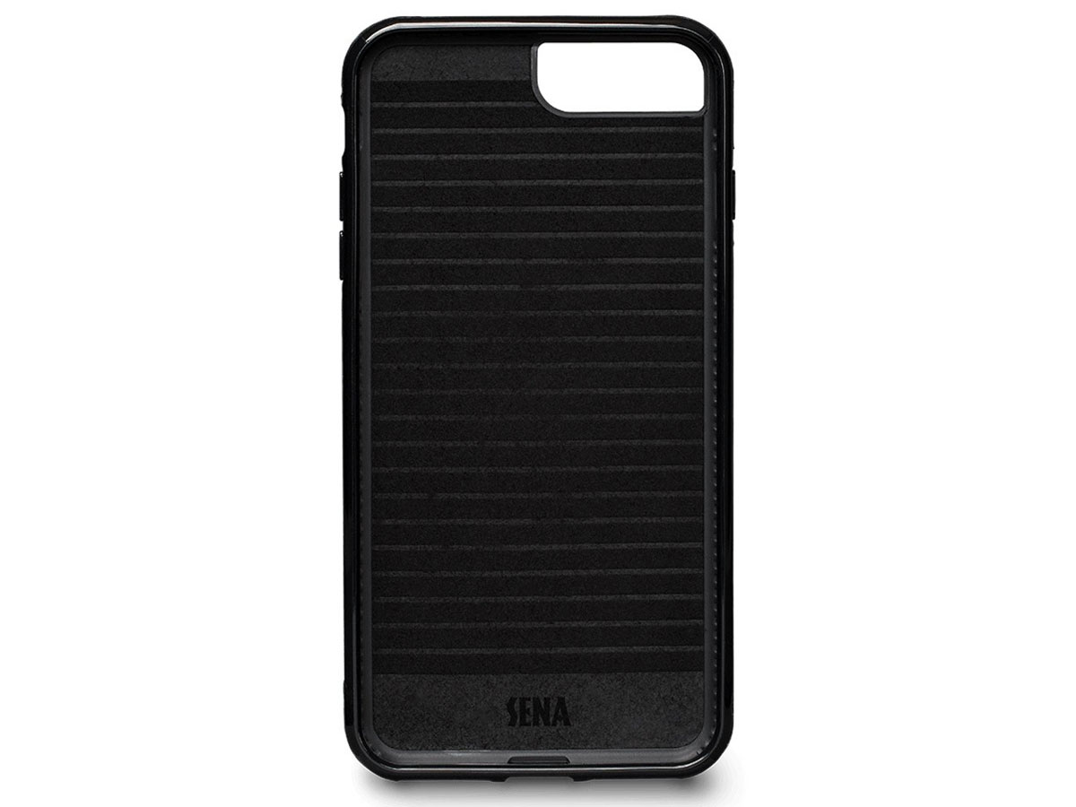 Sena Deen Lugano Wallet Zwart - iPhone 8+/7+ hoesje