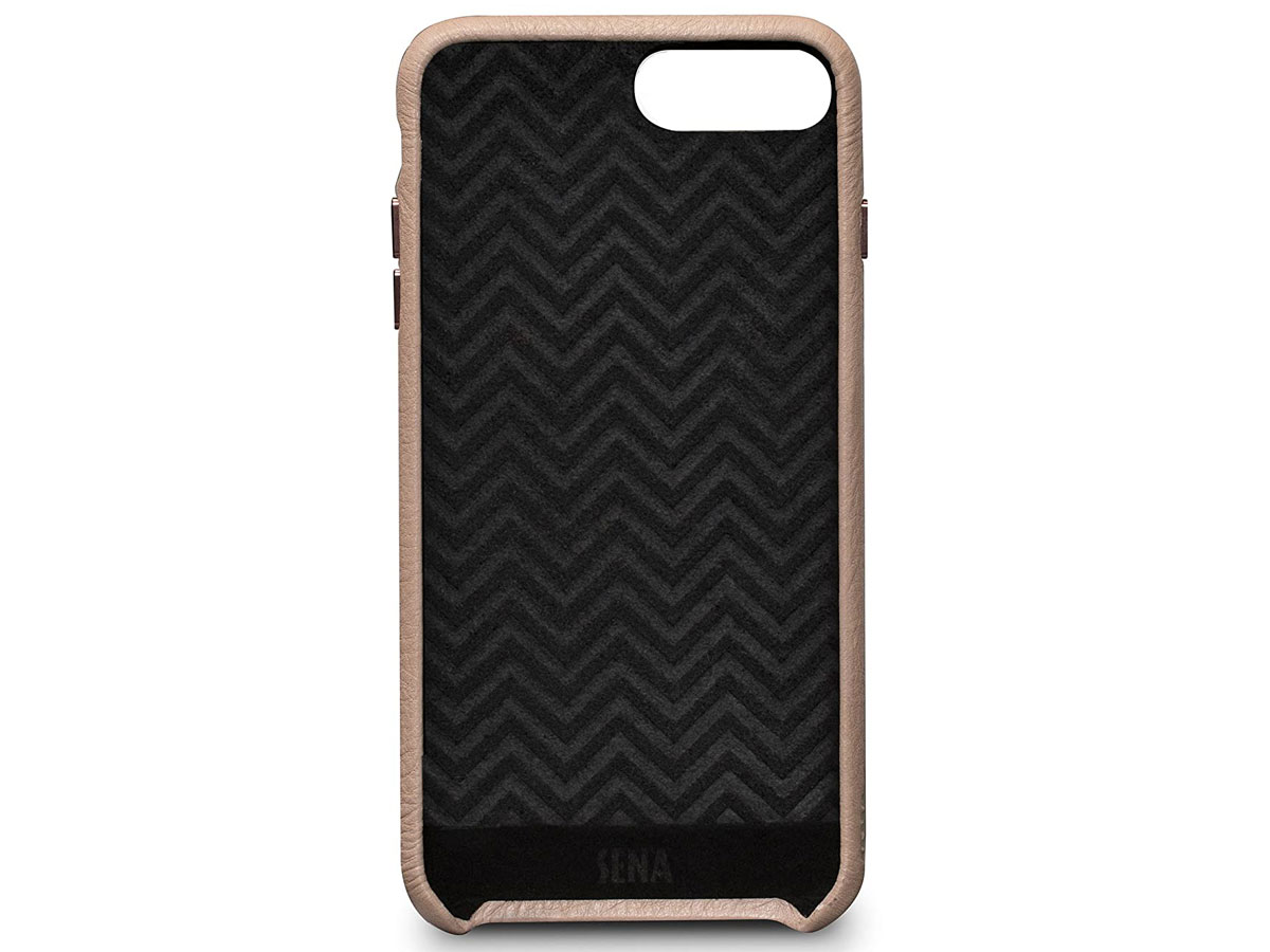 Sena Ruku Leather Case Fog - iPhone 8+/7+ Hoesje Leer