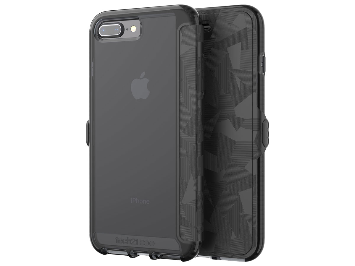 Tech21 Evo Wallet FlexShock Case - iPhone 8+/7+ hoesje