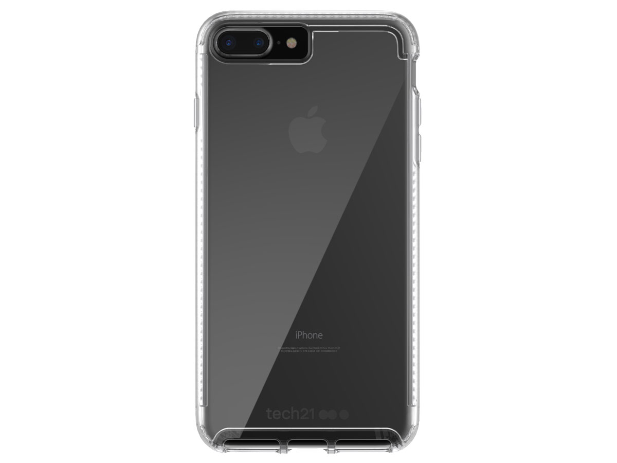 Tech21 Pure Clear BulletShield - iPhone 8+/7+ hoesje