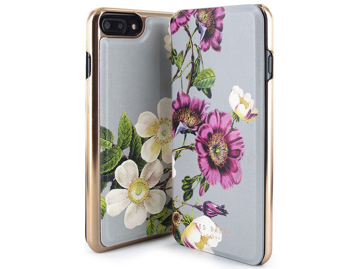 Ted Baker Camil Mirror Folio Case - iPhone 8+/7+/6+ Hoesje