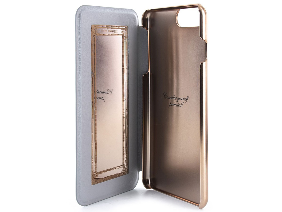 Ted Baker Camil Mirror Folio Case - iPhone 8+/7+/6+ Hoesje