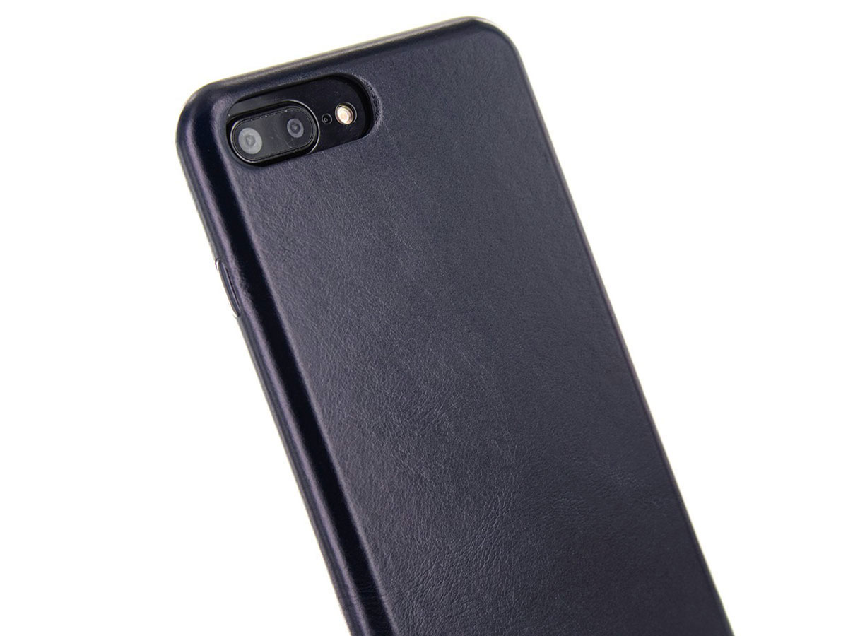 Ted Baker Midico Leather Wrap Case Navy - iPhone 8+/7+/6+ Hoesje
