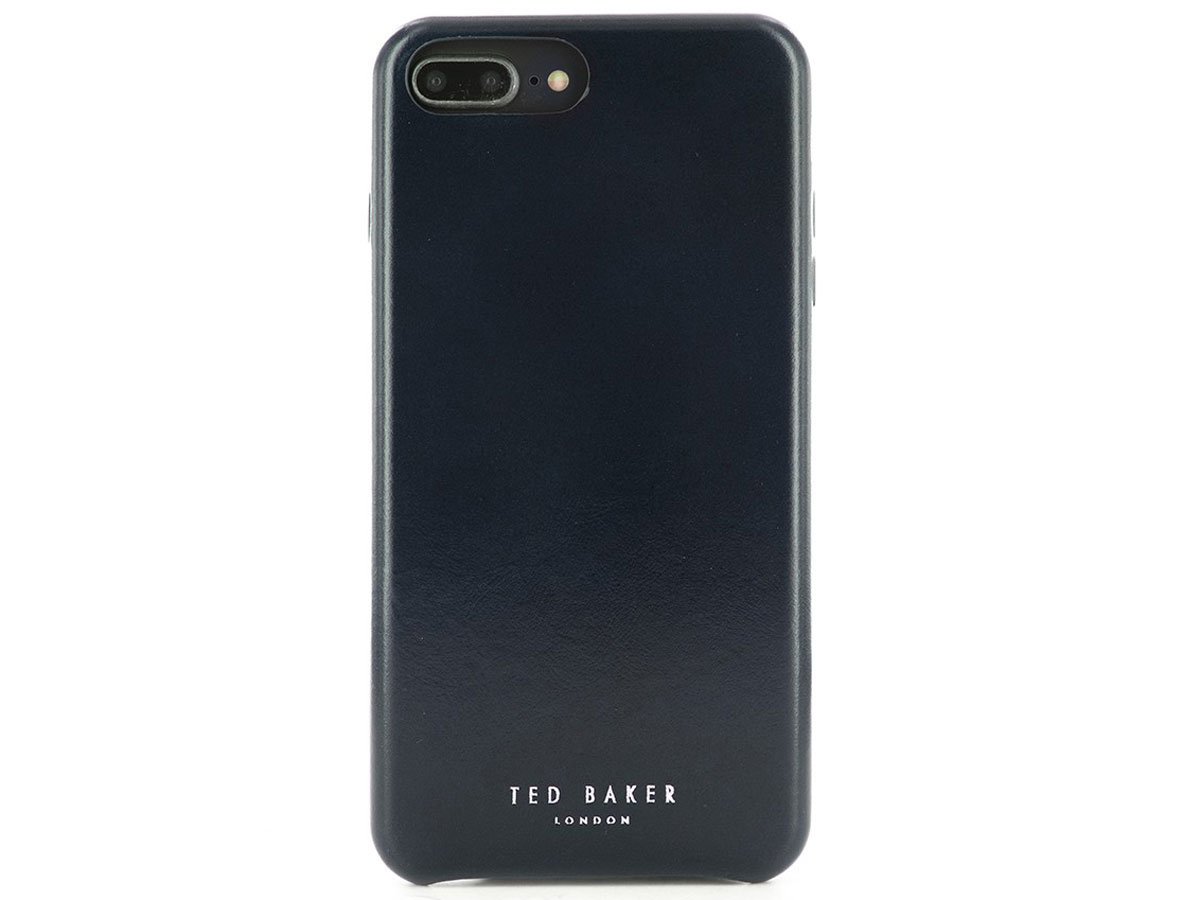 Ted Baker Midico Leather Wrap Case Navy - iPhone 8+/7+/6+ Hoesje