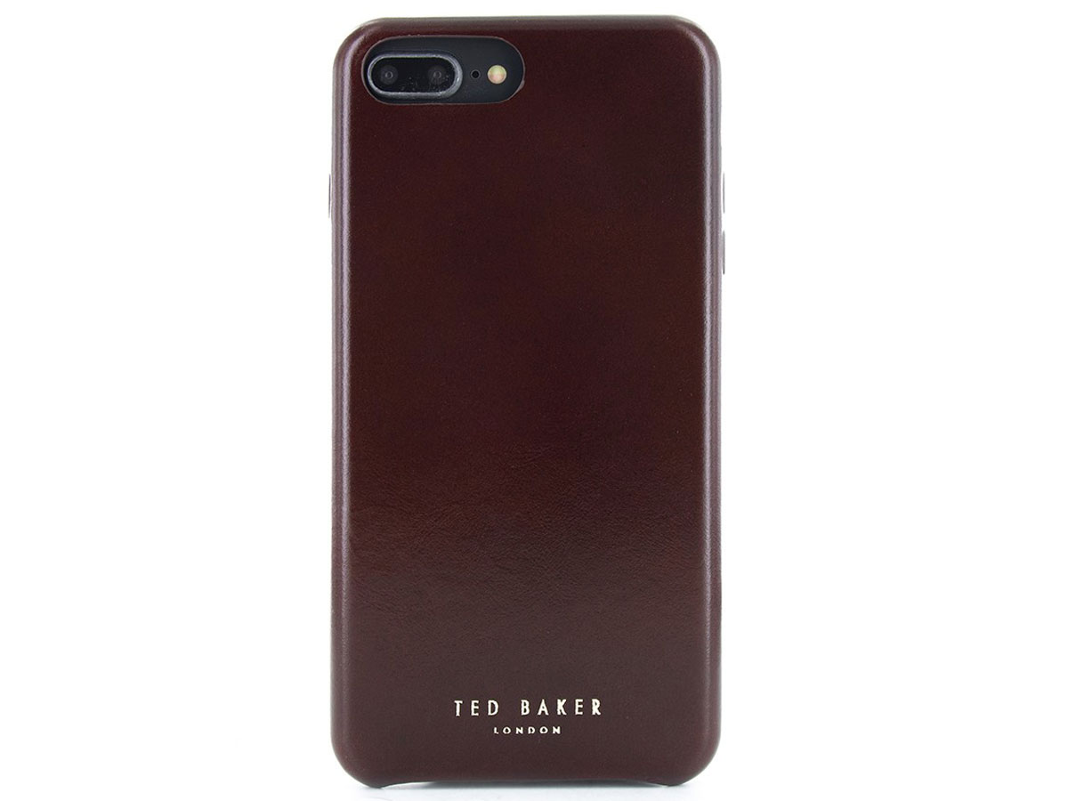 Ted Baker Midico Leather Wrap Case Tan - iPhone 8+/7+/6+ Hoesje