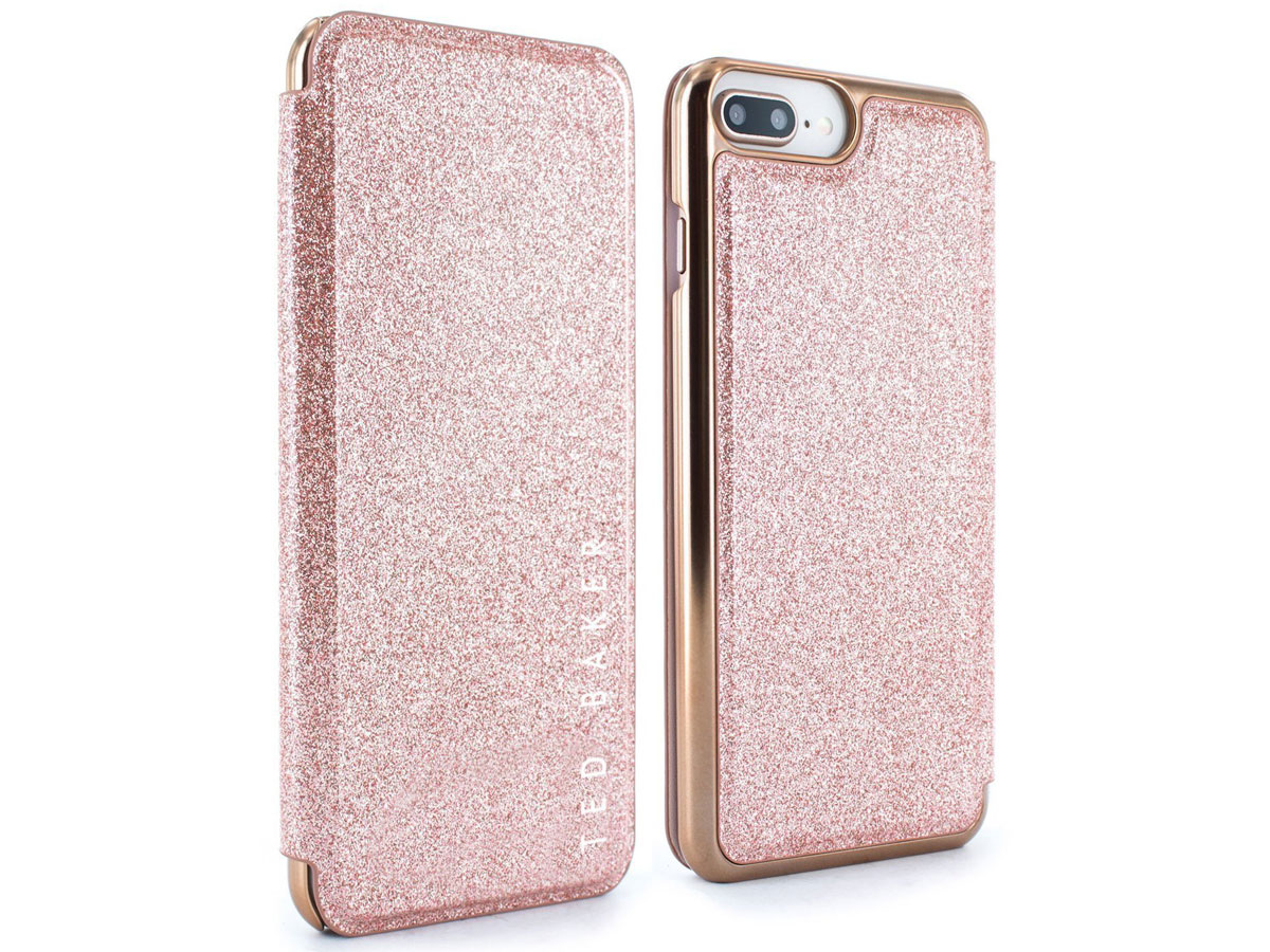 Ted Baker Glitsie Folio Case - iPhone 8+/7+/6s+ Hoesje