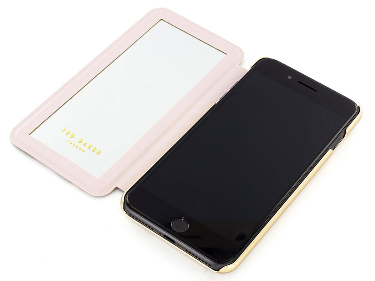 Ted Baker HHELENN Mirror Folio Case - iPhone 8+/7+/6+ Hoesje