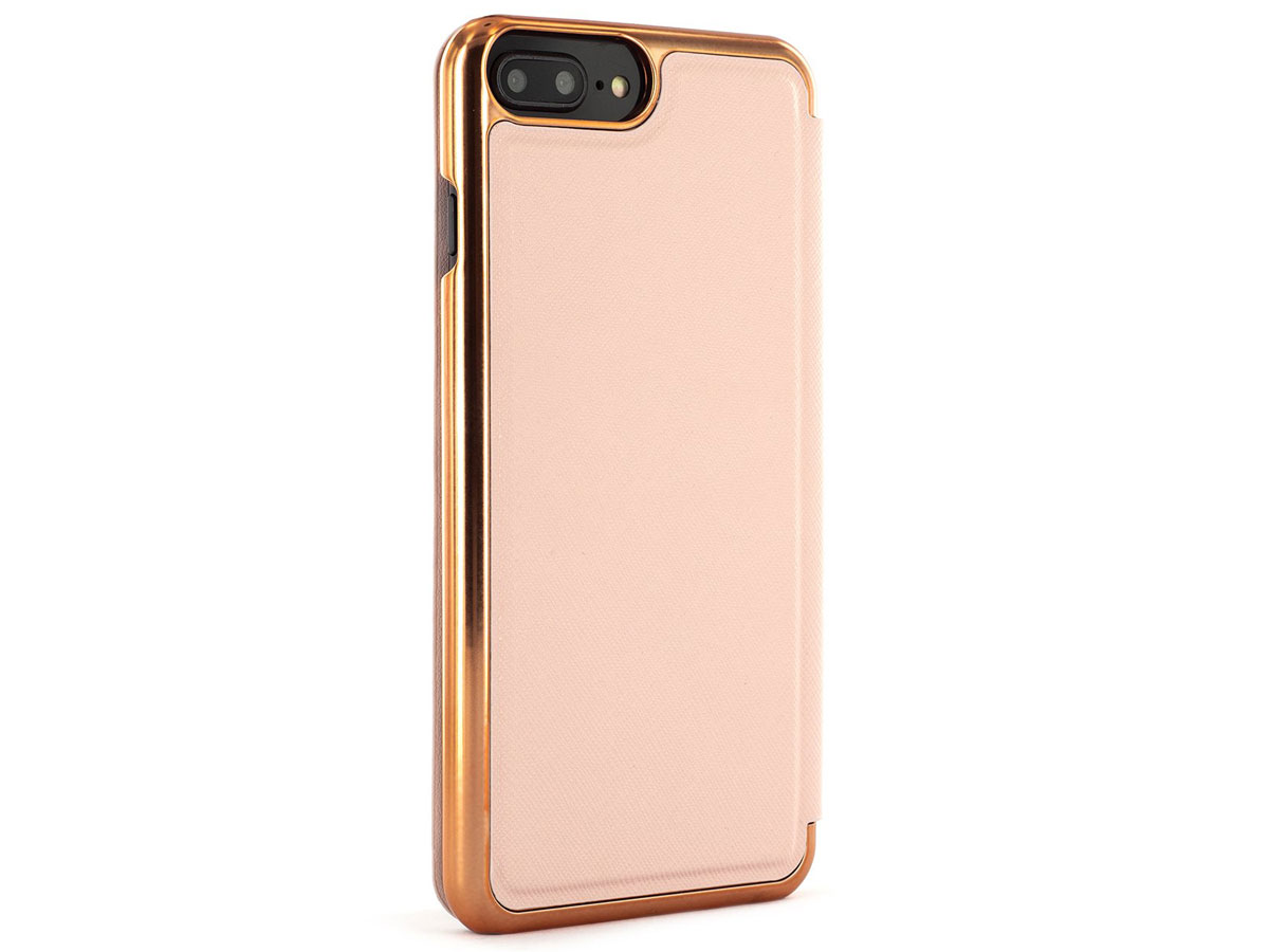 Ted Baker KATHIEY Folio Case Dusky Pink - iPhone 8+/7+/6+ Hoesje