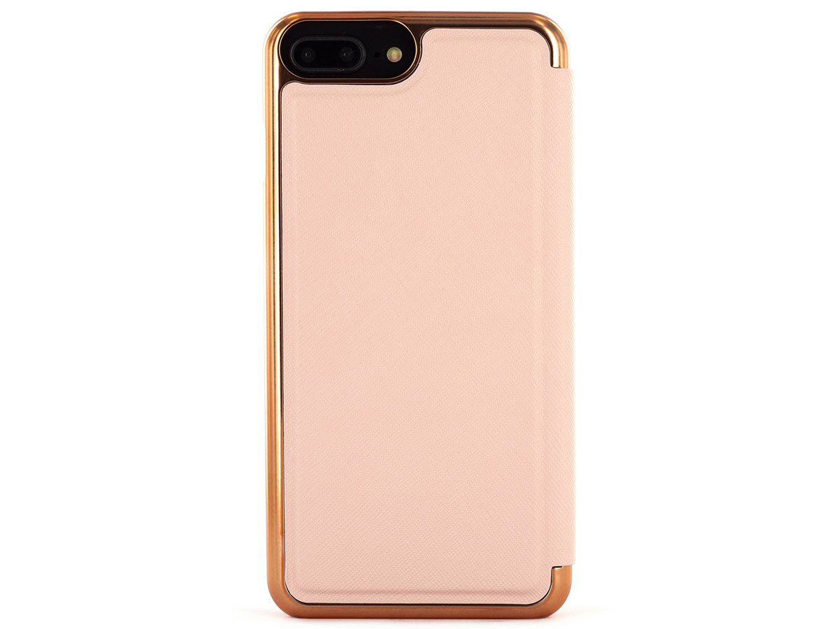 Ted Baker KATHIEY Folio Case Dusky Pink - iPhone 8+/7+/6+ Hoesje