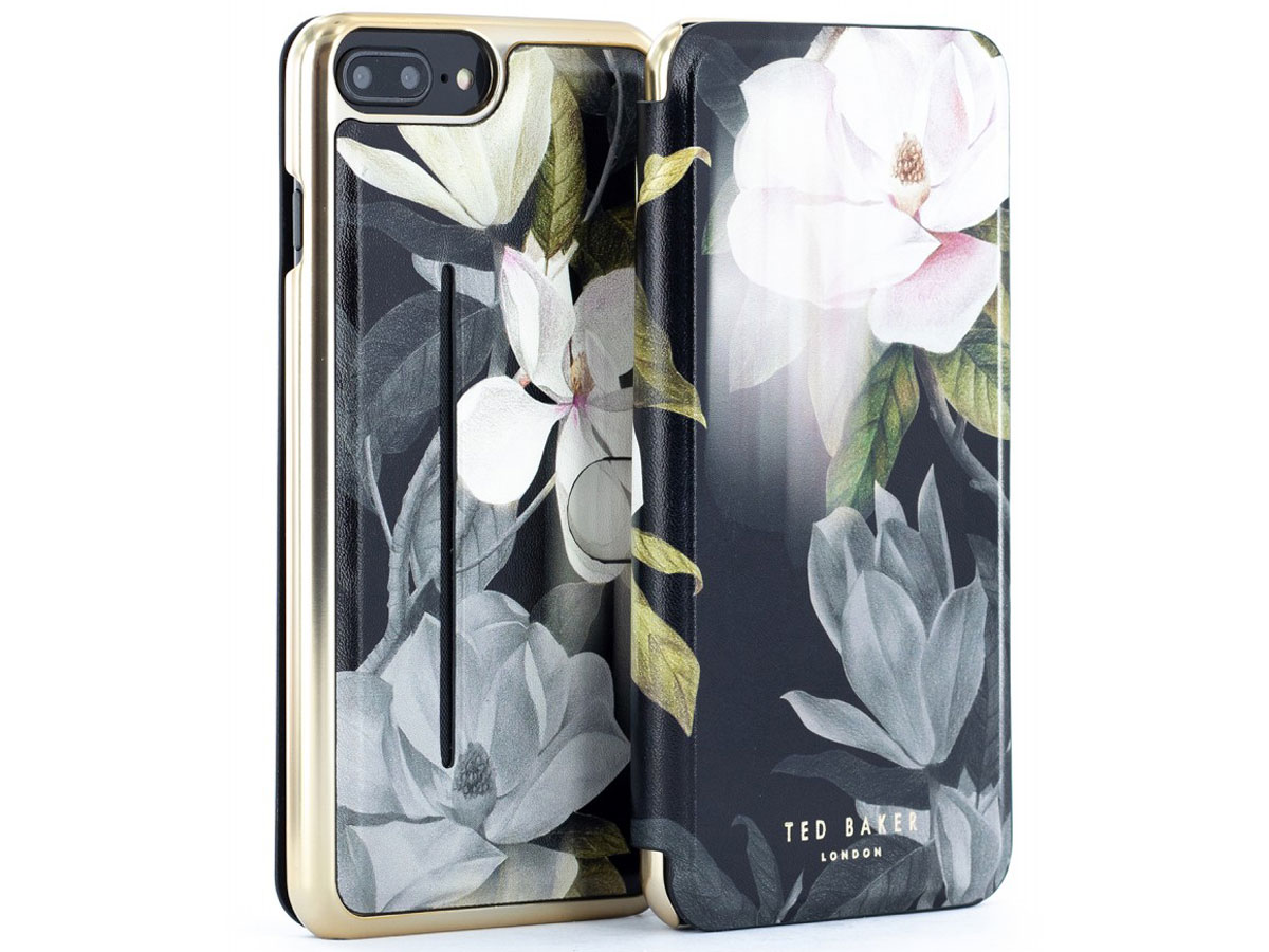 Ted Baker Opal Mirror Folio Case - iPhone 8+/7+/6+ Hoesje