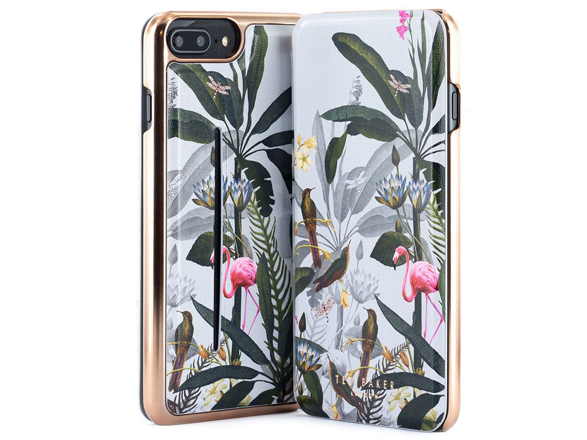 Ted Baker Plee Card Folio Case - iPhone 8+/7+/6+ Hoesje