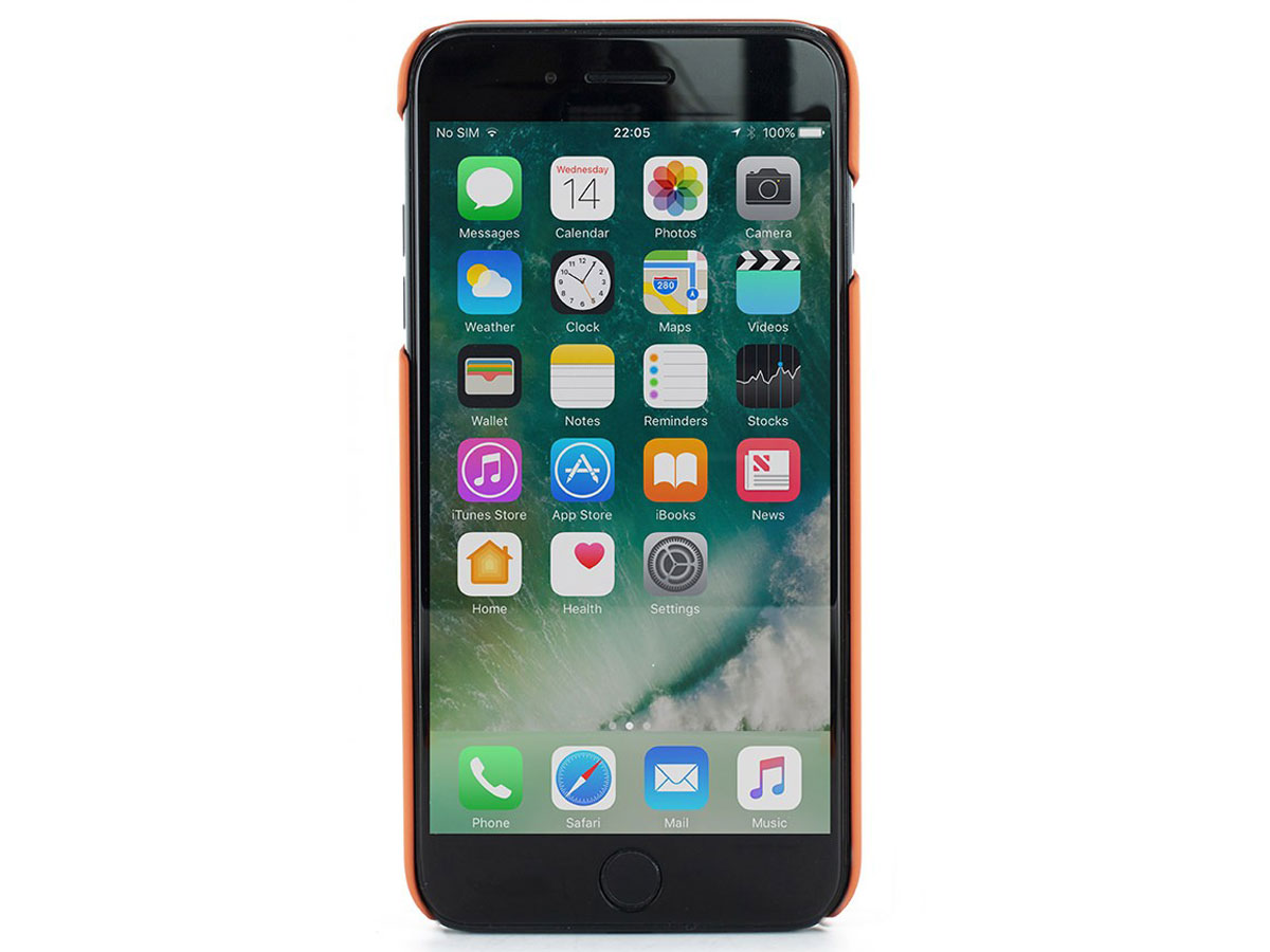 Ted Baker Trolla Orange Case - iPhone 8+/7+/6+ Hoesje