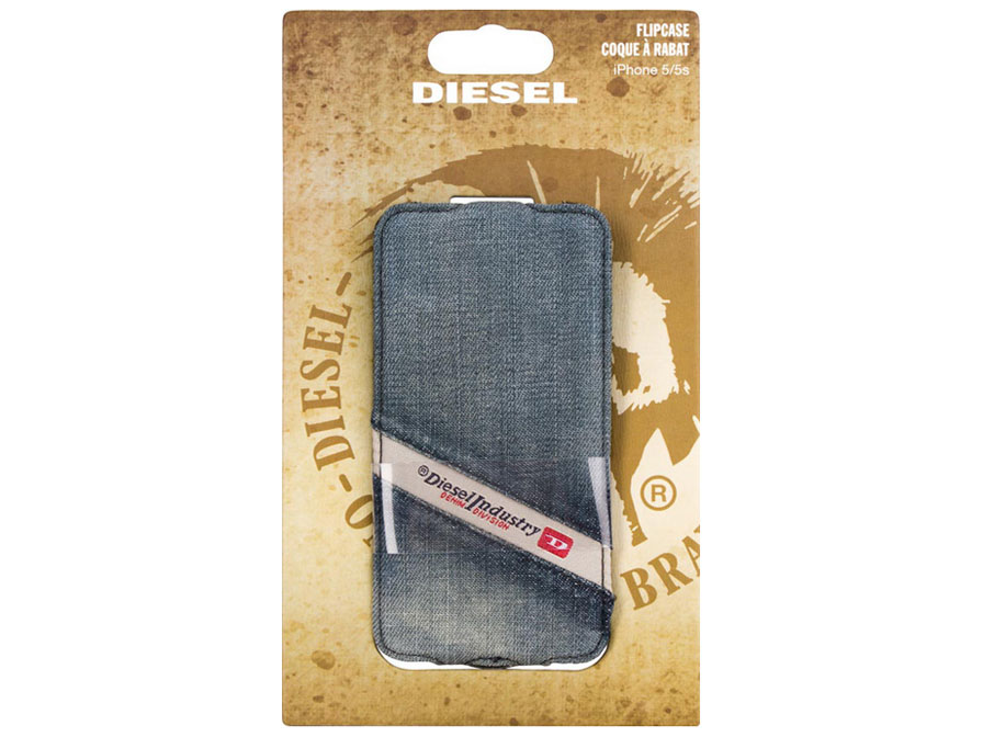 Diesel Denim Flip Case - iPhone SE / 5s / 5 hoesje