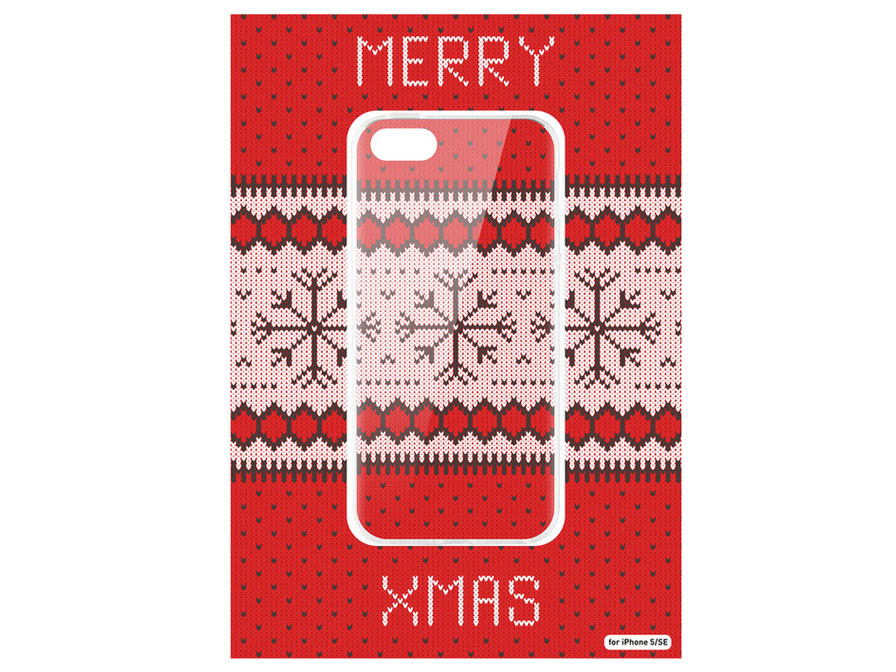 Ugly Christmas Sweater Kerst Case - iPhone SE/5s hoesje