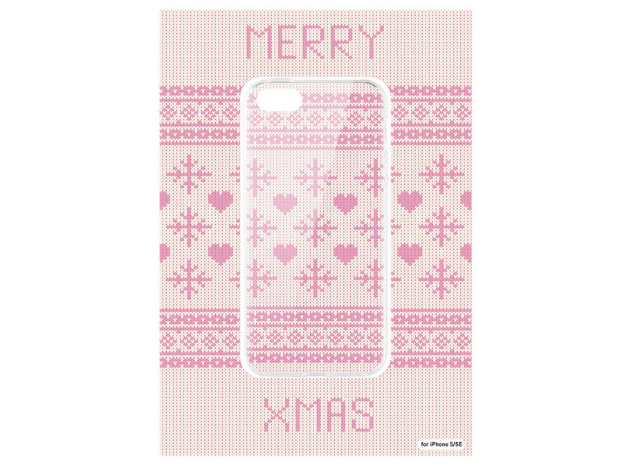 Ugly Christmas Sweater Kerst Case - iPhone SE/5s hoesje