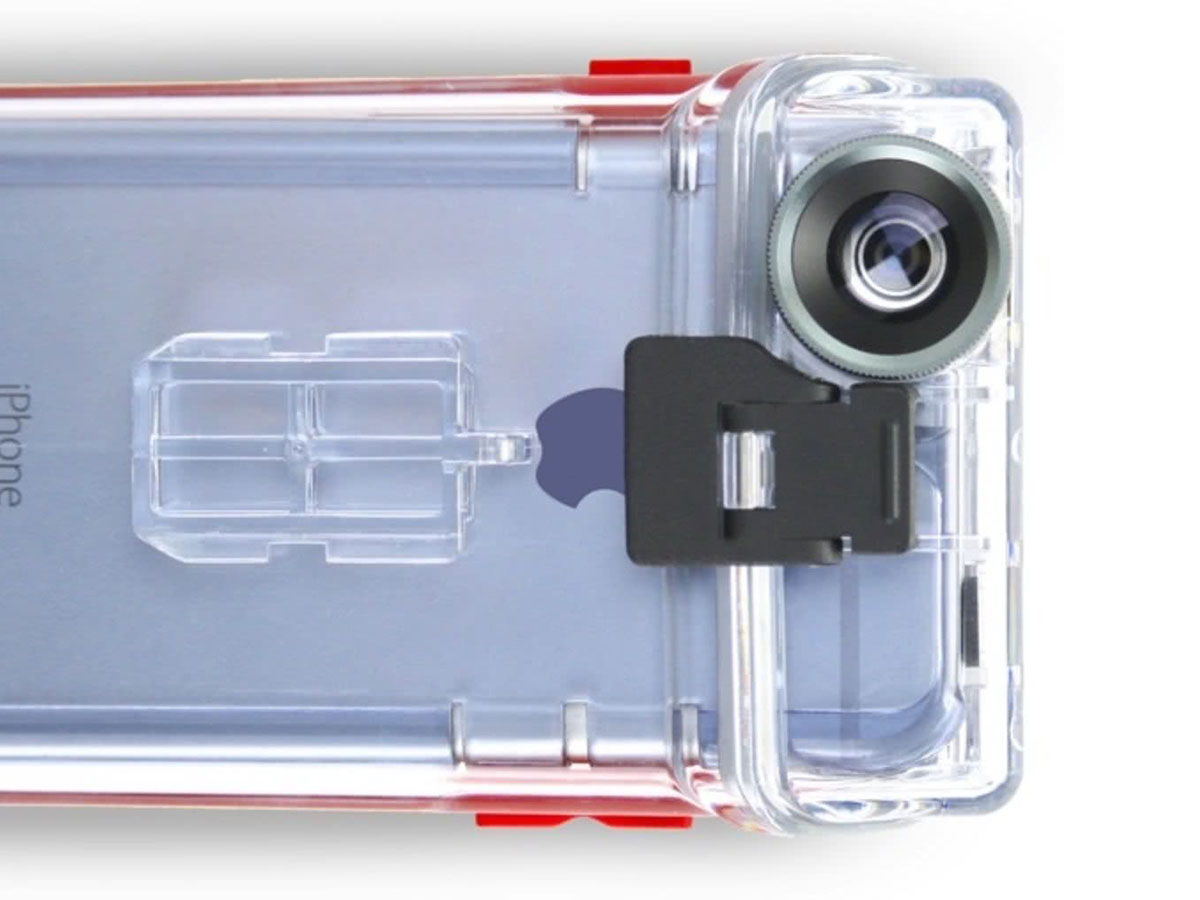 Optrix PRO Kit Waterdicht iPhone SE/5s Hoesje + Lenzen