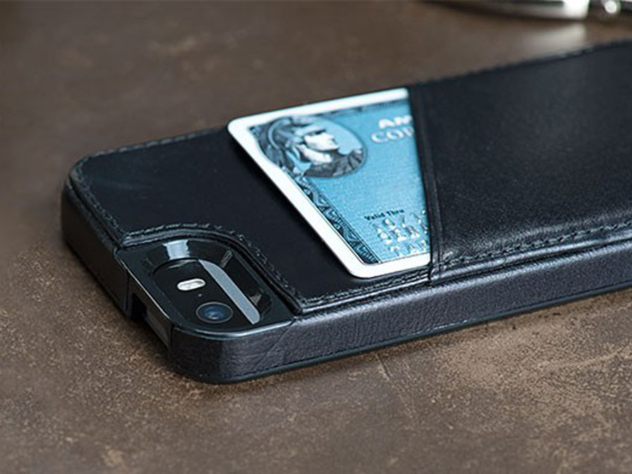 Sena Lugano Wallet Croco - Leren iPhone SE/5s Hoesje