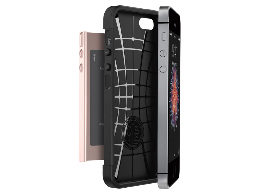 Spigen Slim Armor Case - iPhone SE / 5s / 5 hoesje