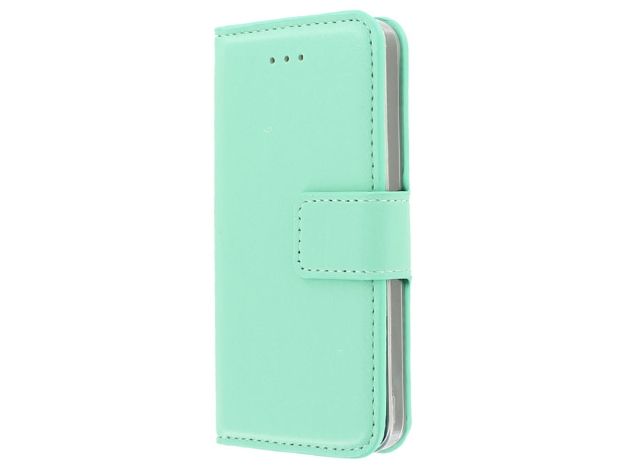 Wallet Bookcase - iPhone SE / 5s / 5 hoesje (Mintgroen)