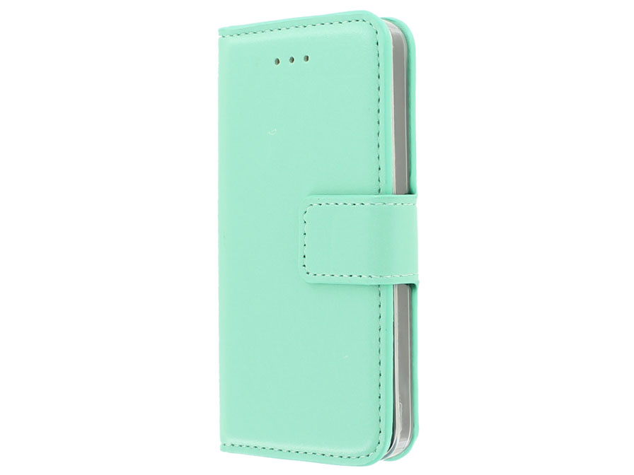 Wallet Bookcase Iphone Se 5s 5 Hoesje Mintgroen Wallet Bookcase Iphone Se 5s 5 Hoesje Mintgroen