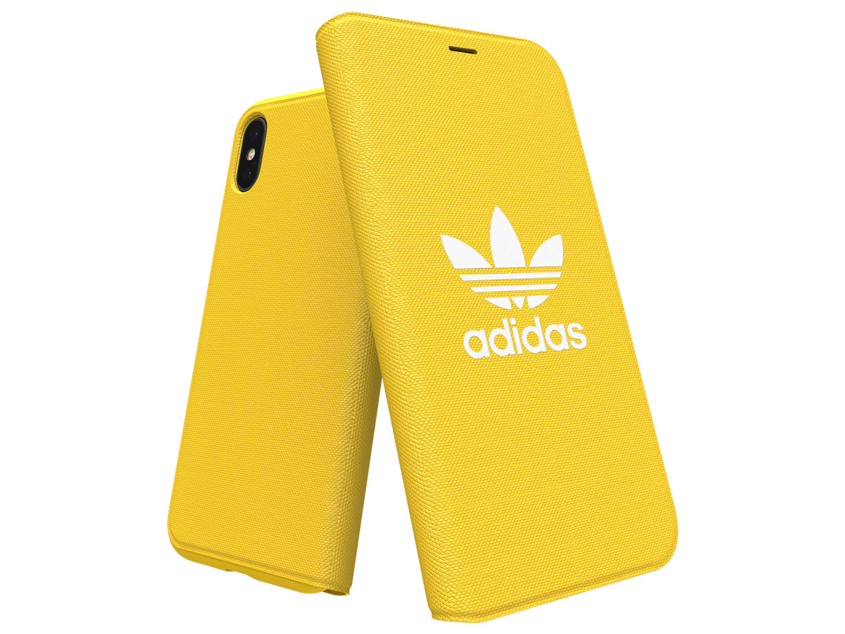 adidas ADICOLOR Bookcase Geel Hoesje iPhone X/Xs