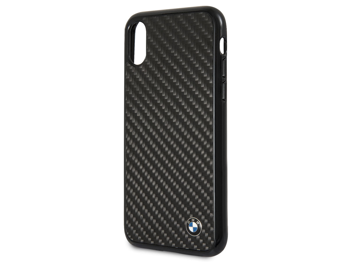 BMW Carbon Fiber Case - iPhone X/Xs hoesje