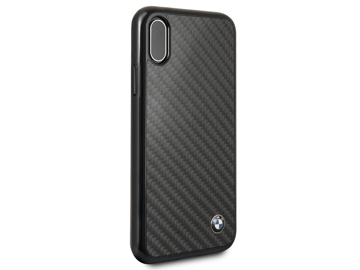 BMW Carbon Fiber Case - iPhone X/Xs hoesje