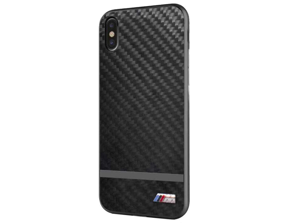 BMW M Carbon Fiber Hard Case - iPhone SE / 8 / 7 hoesje
