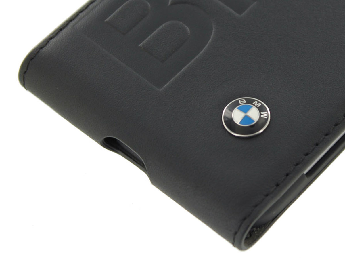 BMW Signature Flipcase Leer - iPhone X/Xs hoesje