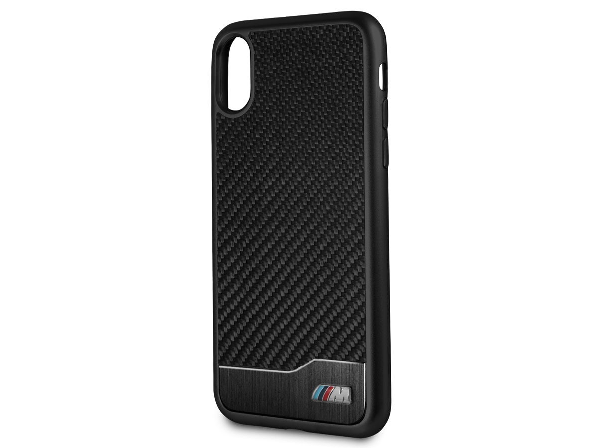 BMW M Carbon Aluminium Case - iPhone X/Xs hoesje