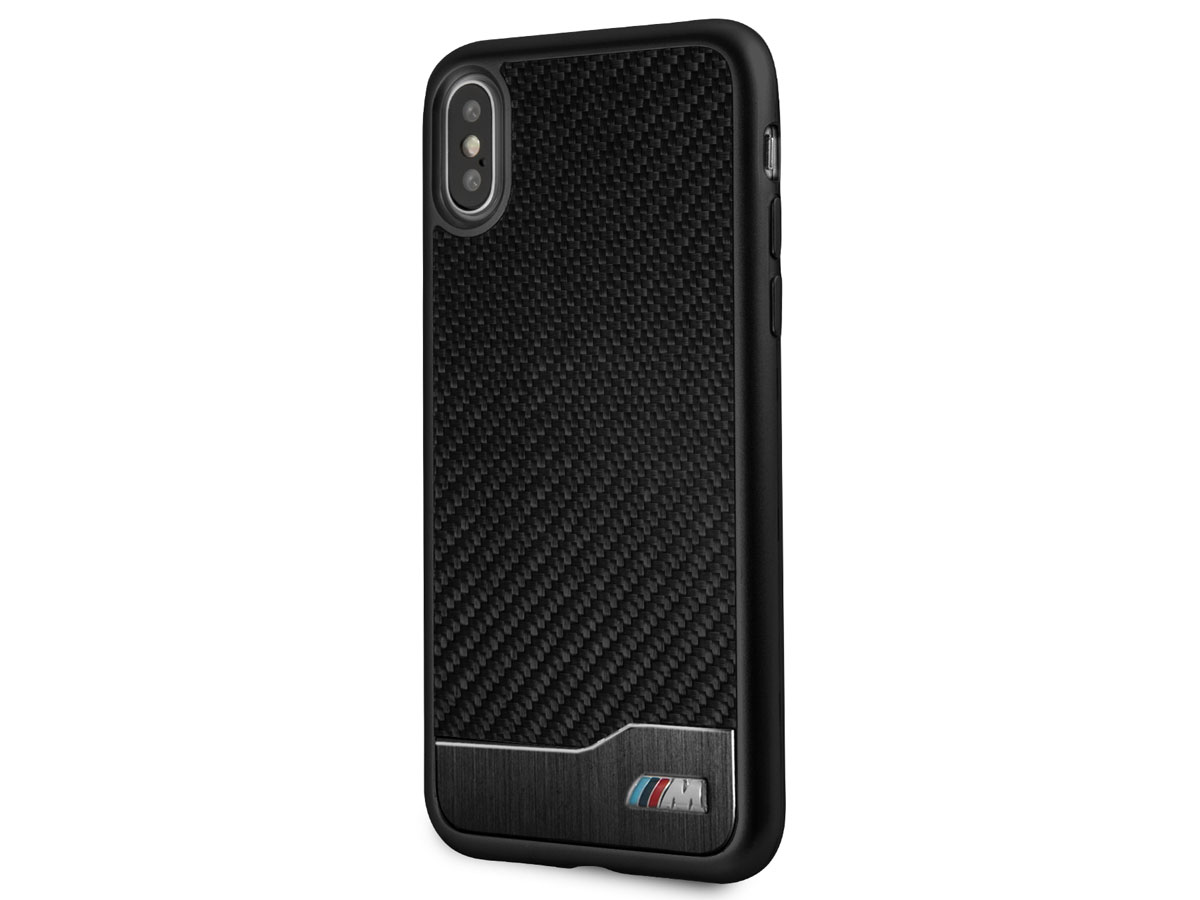 BMW M Carbon Aluminium Case - iPhone X/Xs hoesje