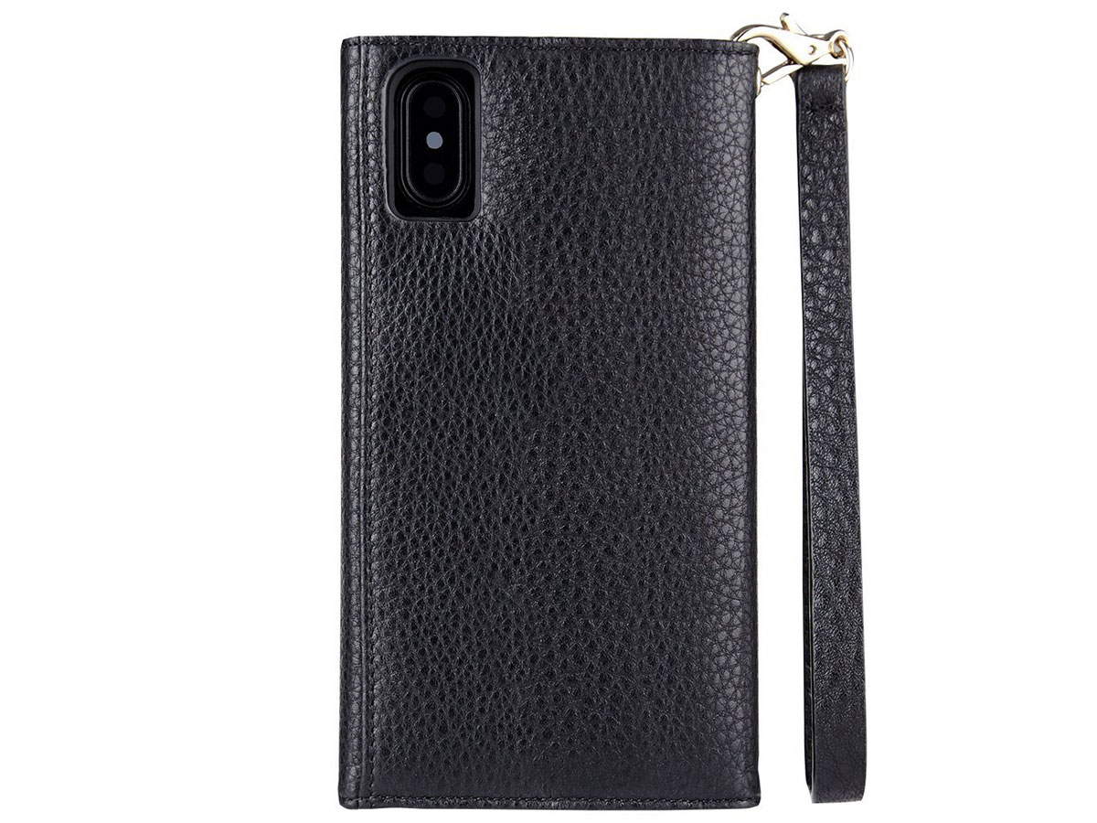 Case-Mate Leather Wristlet Folio - iPhone X/Xs hoesje