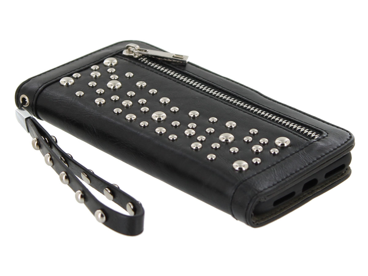 Stardust Studs Bookcase - Studded iPhone X/Xs hoesje