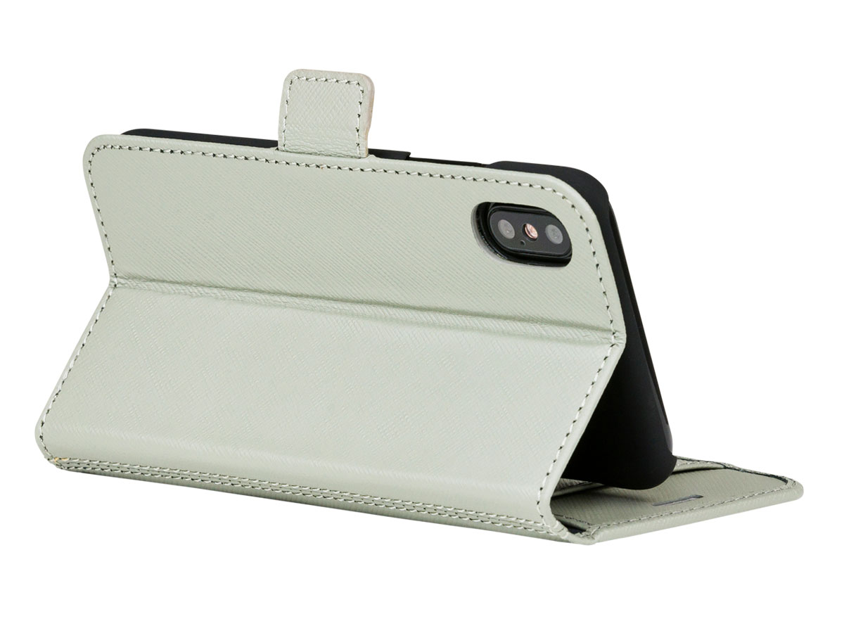 dbramante1928 Milano Ivy Green - Leren iPhone X/Xs hoesje