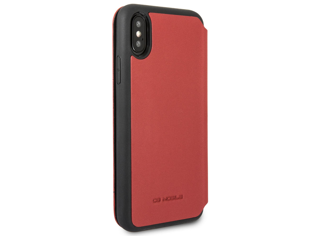 Ferrari Heritage 488 Bookcase Rood - iPhone X/Xs hoesje