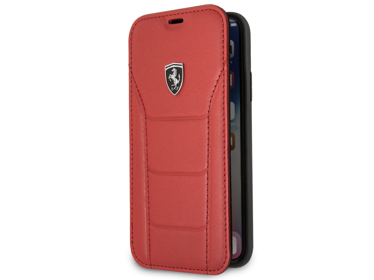 Ferrari Heritage 488 Bookcase Rood - iPhone X/Xs hoesje