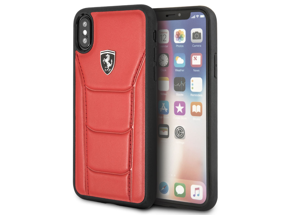 Ferrari Heritage 488 Case Rood - iPhone X/Xs hoesje